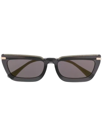 Shop Jimmy Choo Vela Sunglasses In Black