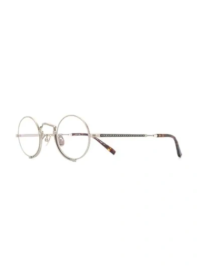 Matsuda Oval Frame Glasses In Grey