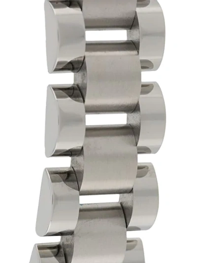 Shop Ambush Rollie Chain Bracelet In Silver