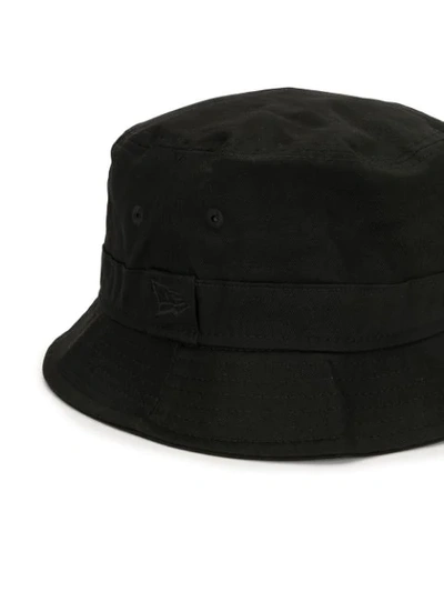 Shop 11 By Boris Bidjan Saberi Embroidered-logo Bucket Hat In Black