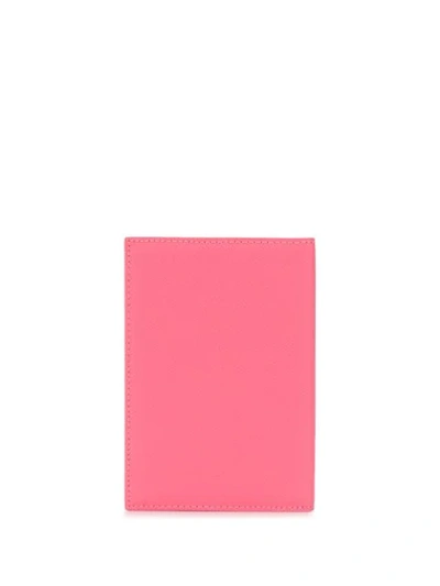 Shop Manokhi Leather Cardholder In Pink