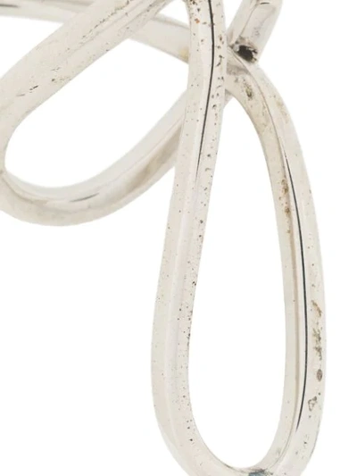 Shop Alan Crocetti Tangled Ear Cuff In Silver