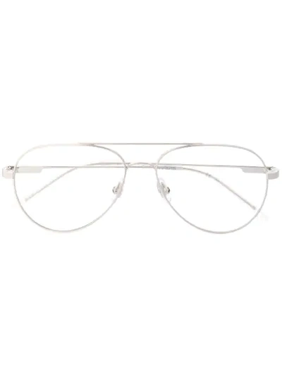 Shop Carrera 2020t Unisex Optical Glasses In Silver
