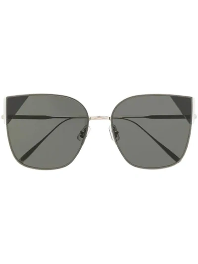 Shop Gentle Monster Lala G2 Square-frame Sunglasses In Grey
