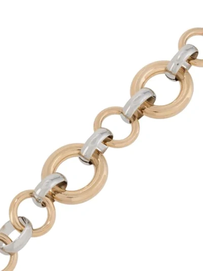 Shop Laura Lombardi Calle Chain Bracelet In Gold