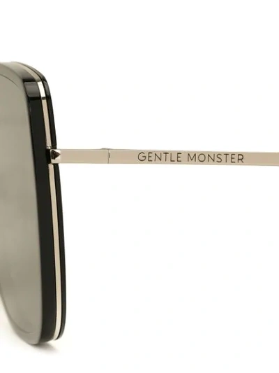 Shop Gentle Monster Mumu 01 Sunglasses In Black