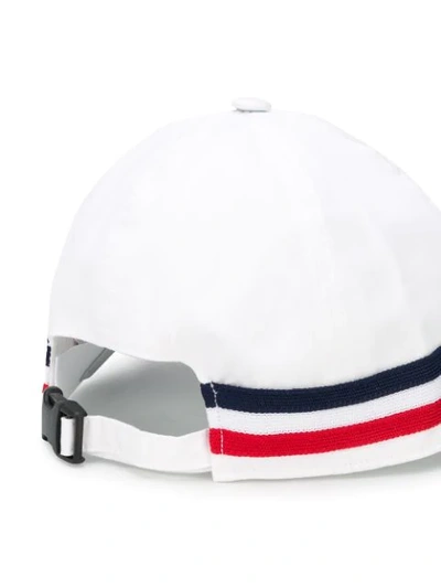 Shop Rossignol Flag Logo Embroidered Cap In White