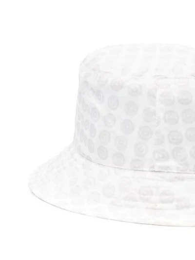 Shop 10 Corso Como Polka-dot Print Bucket Hat In Grey