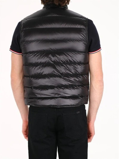 Shop Moncler Gui Vest Black