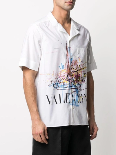 Shop Valentino Shirts White