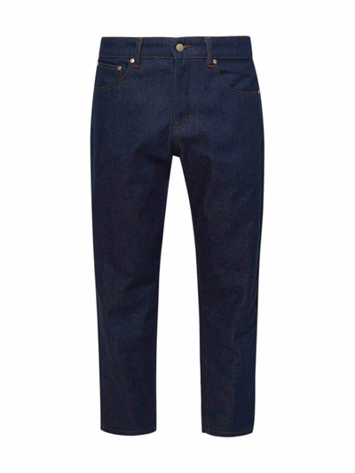 Shop Ami Alexandre Mattiussi Blue Jeans