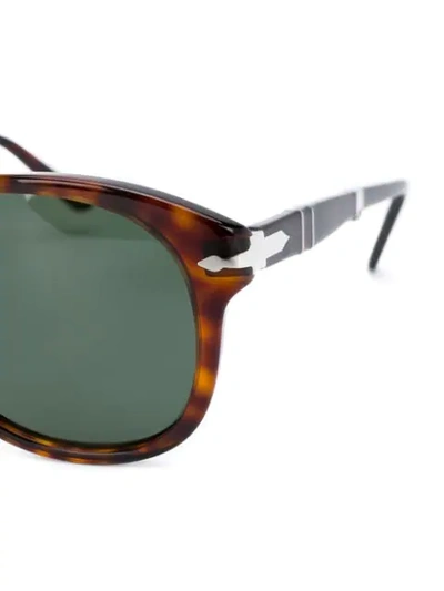 Persol Tortoiseshell Frame Sunglasses In Brown