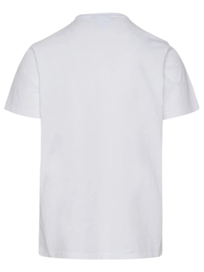 Shop Kenzo White Loghi T-shirt