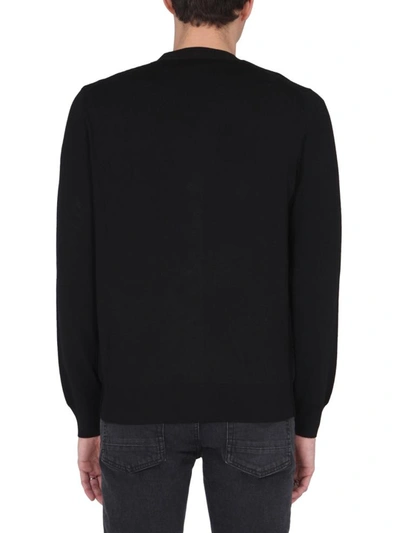 Shop Alexander Mcqueen Cardigan With Biker Graphics In Black