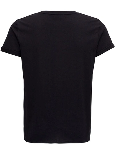 Shop Saint Laurent T-shirt With Logo In Black