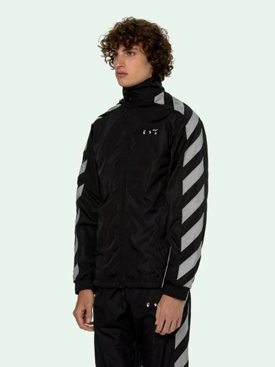 Shop Off-white Off White Jackets In Nero