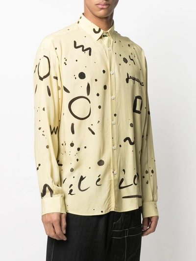 Shop Jacquemus Shirts Yellow