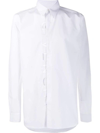 Shop Givenchy Shirts In Bianco