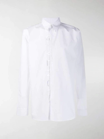 Shop Givenchy Shirts In Bianco