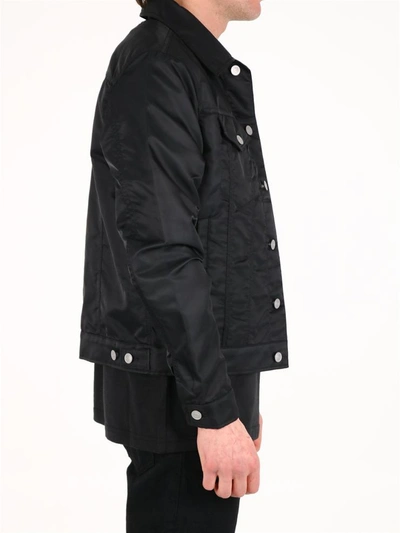 Shop Alyx Shiny Logo Jacket Black