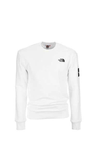 Shop The North Face Men's Black Box Sweater In White