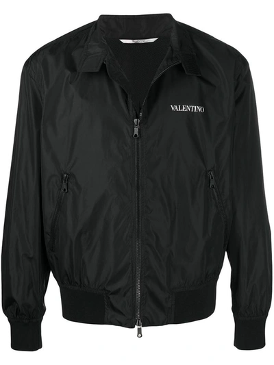 Shop Valentino Coats Black