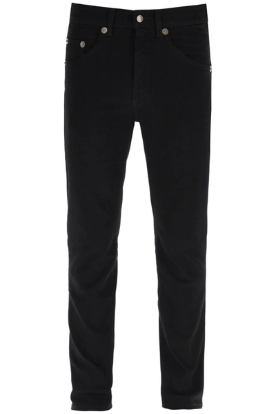 Shop Neil Barrett Skinny Fit Jeans In Black