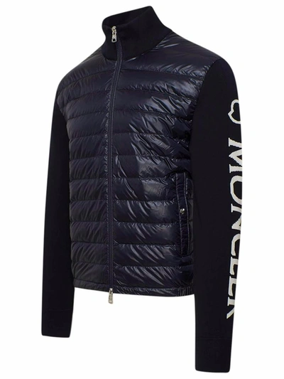 Shop Moncler Blue Sweater