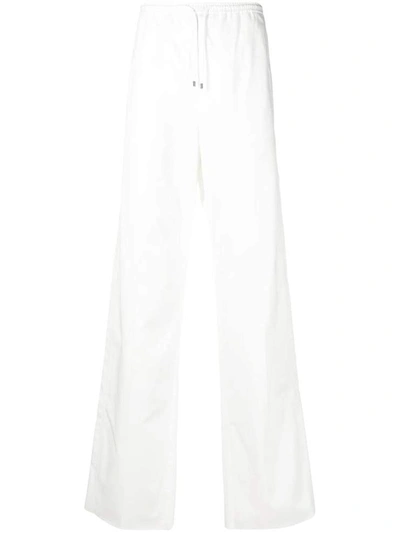 Shop Valentino Trousers White