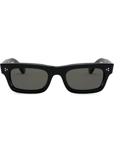 Shop Oliver Peoples Jaye Square-frame Sunglasses In Black
