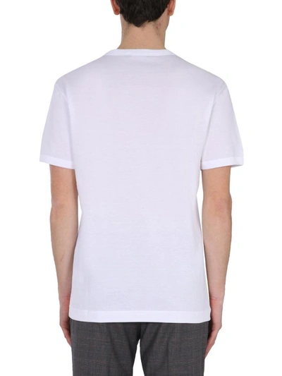 Shop Dolce & Gabbana Crew Neck T-shirt In White