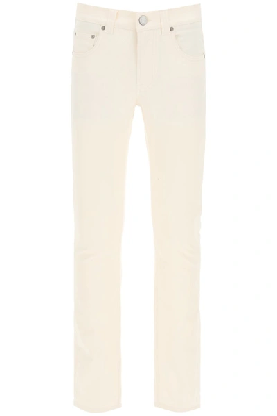 Shop Etro Slim Fit Jeans In White