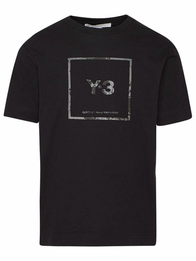 Shop Y-3 Black Square T-shirt