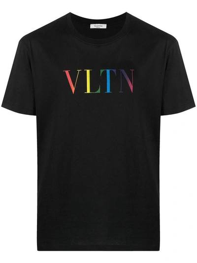 Shop Valentino T-shirts And Polos Black