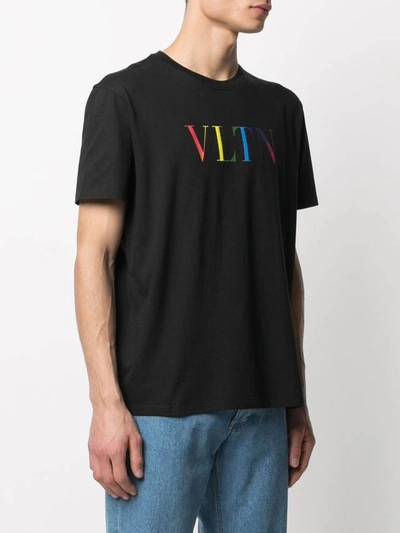 Shop Valentino T-shirts And Polos Black