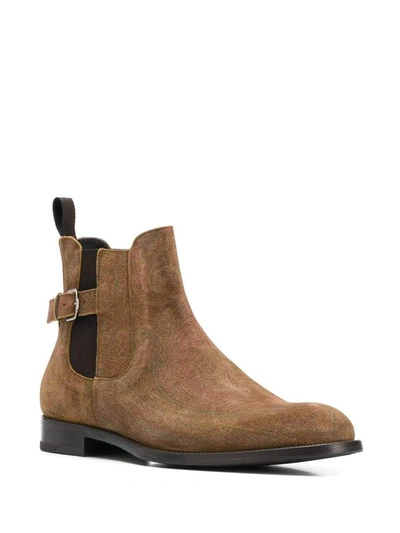 Shop Etro Boots In Brown
