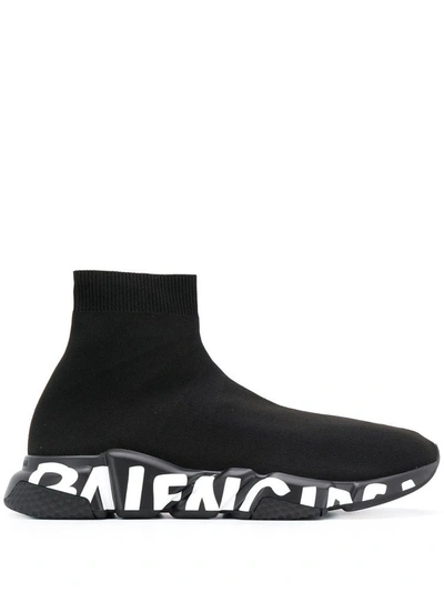 Shop Balenciaga Sneakers Black