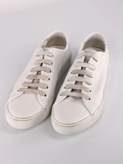 Shop Saint Laurent Malibu Sneakers White