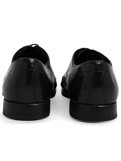 Shop Dolce & Gabbana Black Michelangelo Derby Shoes