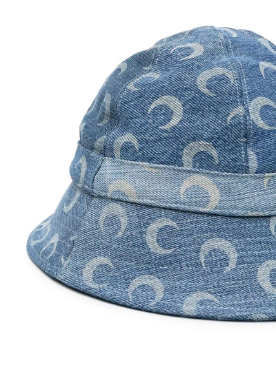 Shop Marine Serre Hats Denim