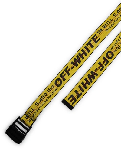 Shop Off-white Yellow Industrial Belt