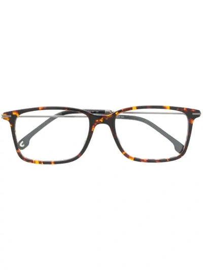 Shop Carrera 205 Square Frame Glasses In Brown