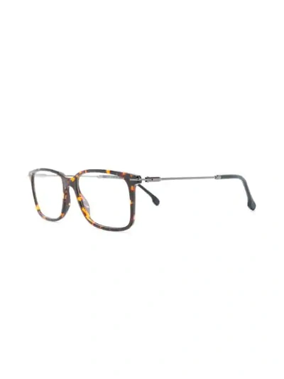Shop Carrera 205 Square Frame Glasses In Brown