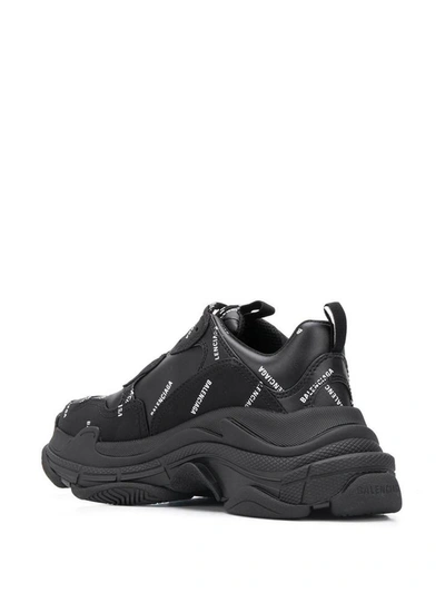 Shop Balenciaga Sneakers Black