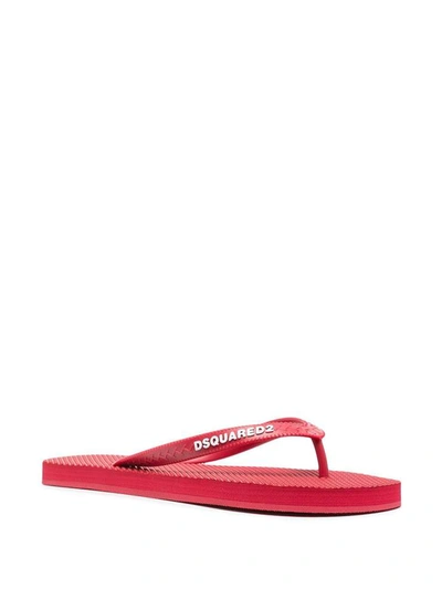 Shop Dsquared2 Sandals Red