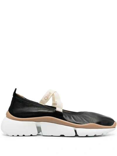 Shop Chloé Chloè Sneakers Black