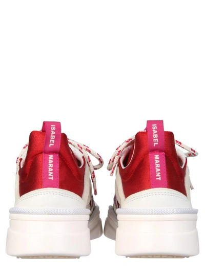 Shop Isabel Marant Kindsay Sneakers In Red