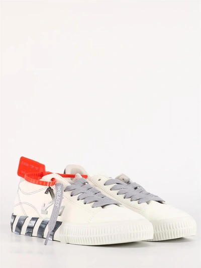 Shop Off-white Low-top Vulcanized Sneaker In White