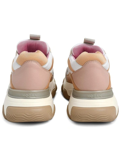 Shop Hogan Multicolor Hyperactive Sneakers In Pink