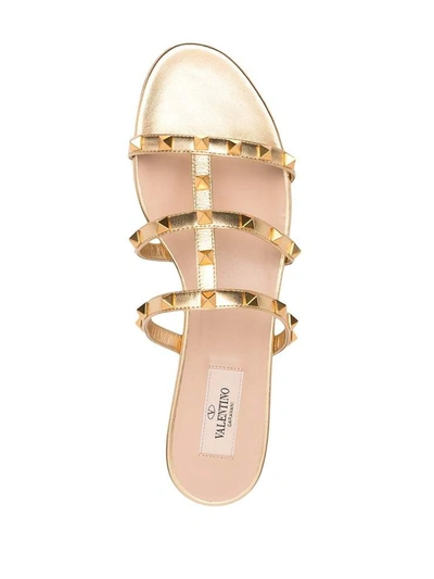 Shop Valentino Garavani Sandals In Oro Rosa